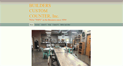Desktop Screenshot of builderscustomcounter.com